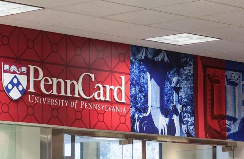 PennCard Center sign